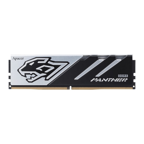 Apacer Panther 32GB (1x32GB) DDR5 6000MHz CL38 Gaming Ram (AH5U32G60C6227BAA-1) - Alüminyum Soğutucu, Masaüstü Bellek