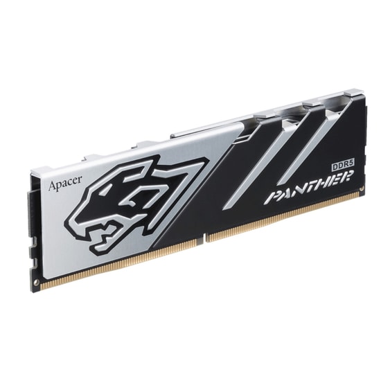 Apacer Panther 32GB (1x32GB) DDR5 6000MHz CL38 Gaming Ram (AH5U32G60C6227BAA-1) - Alüminyum Soğutucu, Masaüstü Bellek