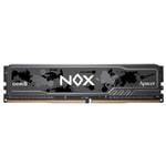 Apacer NOX 16GB (1x16GB) 6400MHz CL36 DDR5 Gaming Ram (AH5U16G64C652MBAA-1) - Siyah, Masaüstü PC Bellek