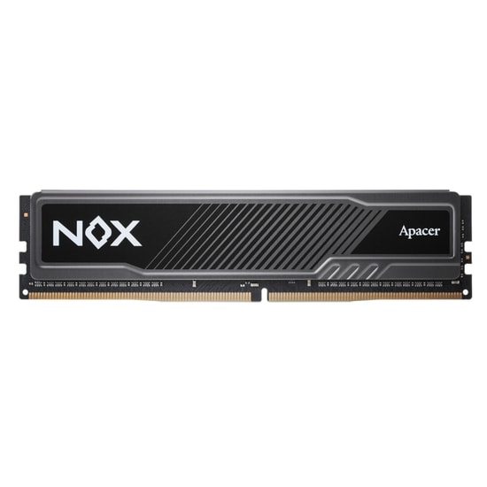 Apacer NOX 8GB (1x8GB) 3200MHz CL16 DDR4 Gaming Ram (AH4U08G32C28YMBAA-1) - Alüminyum Soğutucu, Masaüstü Bellek