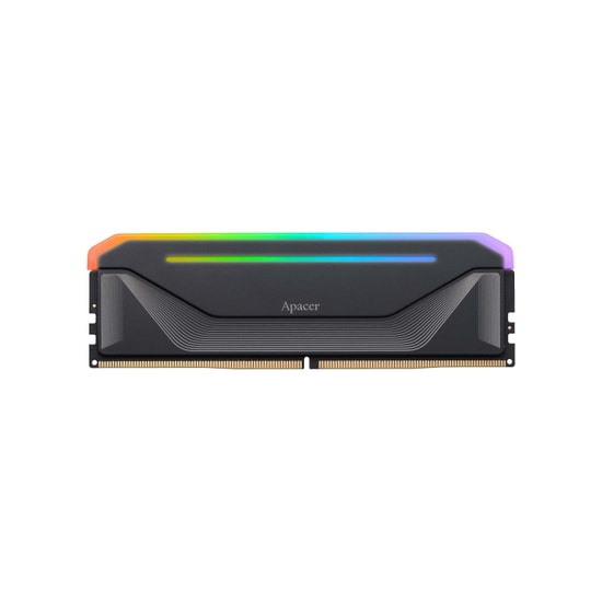 Apacer NOX RGB 16GB (1x16GB) 6000MHz CL38 DDR5 Gaming Ram (AH5U16G60C622NBAA-1) - RGB, Masaüstü PC Bellek