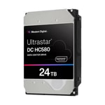WD Ultrastar DC HC580 24TB Enterprise HDD (0F62795) - 3.5" SATA 6Gb/s, 7200RPM, 512MB Cache, Veri Merkezi Diski