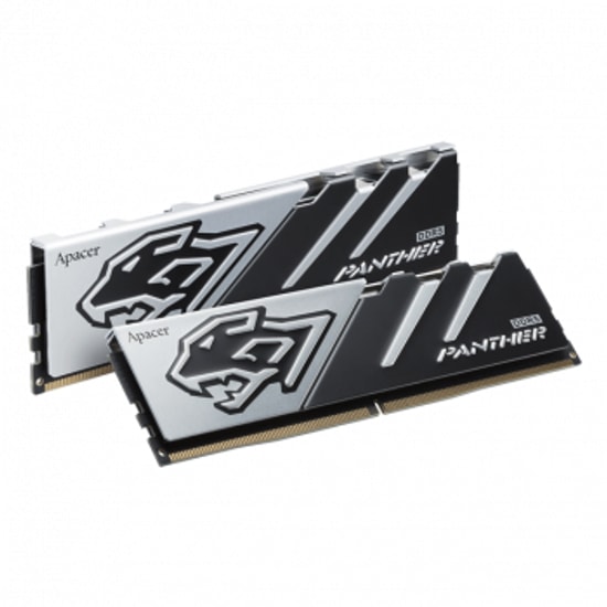 Apacer Panther 32GB (2x16GB) DDR5 5200MHz CL38 Gaming Ram (AH5U32G52C5227BAA-2) - Alüminyum Soğutucu, Masaüstü Bellek