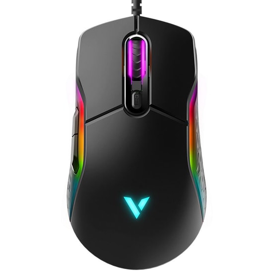 RAPOO VT200 Siyah Kablolu Optik Gaming Mouse (19846) - 6200 DPI, PMW3327 Sensör, 8 Programlanabilir Tuş, RGB