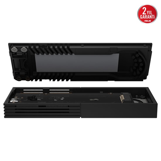 ASUS ProArt PA400L M.2 NVMe Harici SSD Kutusu - USB4 40Gbps, USB-C, Tool-free Vidasız Tasarım, Alüminyum Kasa
