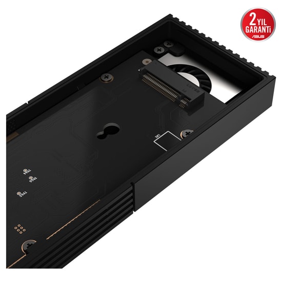 ASUS ProArt PA400L M.2 NVMe Harici SSD Kutusu - USB4 40Gbps, USB-C, Tool-free Vidasız Tasarım, Alüminyum Kasa