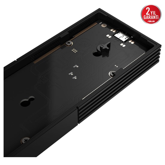 ASUS ProArt PA400L M.2 NVMe Harici SSD Kutusu - USB4 40Gbps, USB-C, Tool-free Vidasız Tasarım, Alüminyum Kasa