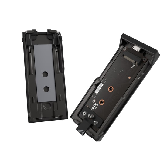 ASUS ROG Strix AIOLOS M.2 NVMe Harici SSD Kutusu - USB 3.2 Gen 2x2 Type-C, 20 Gbps, Tool-free, Gümüş Tasarım