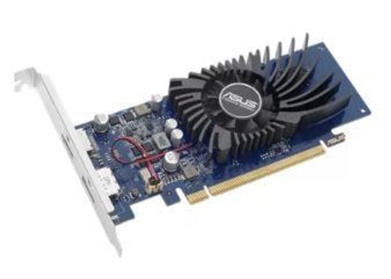 Asus GeForce GT1030-2G-BRK 2GB GDDR5 Ekran Kartı - 64 Bit, Low Profile, HDMI 2.0, DisplayPort 1.4, Pasif Soğutma