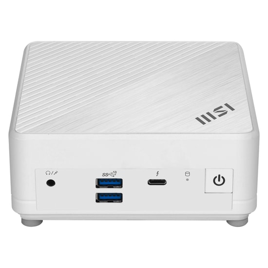 MSI Cubi 5 1M-497EU Beyaz Mini PC - Intel Core 5 120U, 16GB DDR5 RAM, 512GB SSD, Windows 11 Pro, UHD Graphics