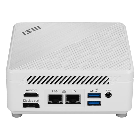 MSI Cubi 5 1M-497EU Beyaz Mini PC - Intel Core 5 120U, 16GB DDR5 RAM, 512GB SSD, Windows 11 Pro, UHD Graphics