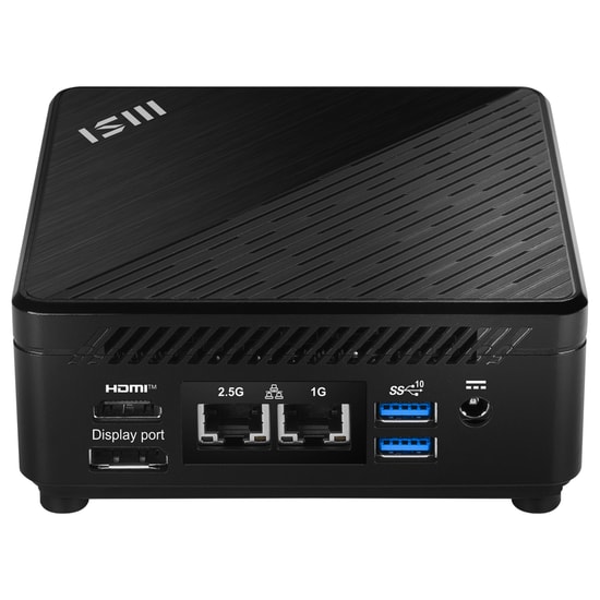 MSI Cubi 5 1M-496EU Siyah Mini PC - Intel Core 5 120U, 16GB DDR5 RAM, 512GB SSD, Windows 11 Pro, Intel UHD Graphics