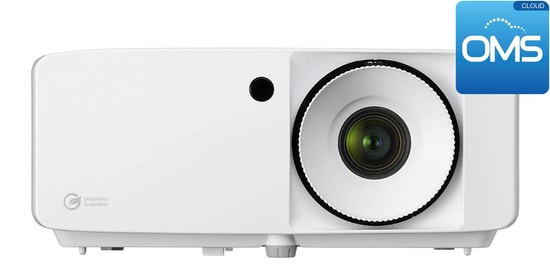 Optoma ZH401E 4600 ANSI Lümen Full HD Lazer Projeksiyon Cihazı - 1920x1080, 22.000:1 Kontrast, 15000 Saat Lamba Ömrü