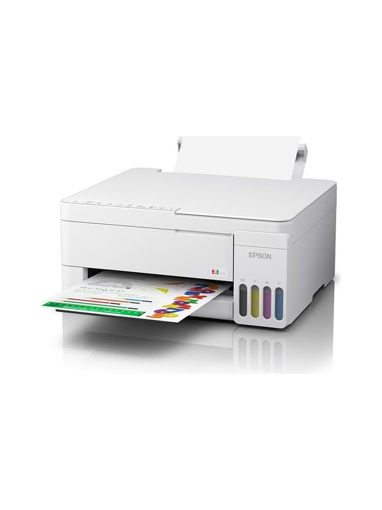 Epson EcoTank L3356 Beyaz Tanklı Yazıcı - Wi-Fi, Tarayıcı, Fotokopi, 33 ppm, A4, Mürekkep Püskürtmeli, Renkli