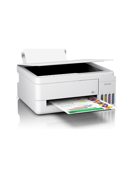 Epson EcoTank L3356 Beyaz Tanklı Yazıcı - Wi-Fi, Tarayıcı, Fotokopi, 33 ppm, A4, Mürekkep Püskürtmeli, Renkli