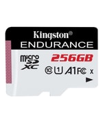 Kingston 256GB High Endurance MicroSD Kart (SDCE/256GB) - 95MB/s Okuma, 45MB/s Yazma, UHS-I, C10, A1 Hafıza Kartı