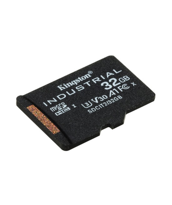 Kingston 32GB Industrial microSDHC (SDCIT232GB) - 100MB/s, pSLC, C10, UHS-I U3, V30, A1 Endüstriyel Hafıza Kartı