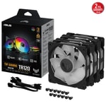 Asus TUF TR120 Reverse 3Parça Siyah Kasa Fanı - 120mm ARGB, Üçlü Paket, 28 dB, 90DA00L1-B09020 Fan ve Soğutucu