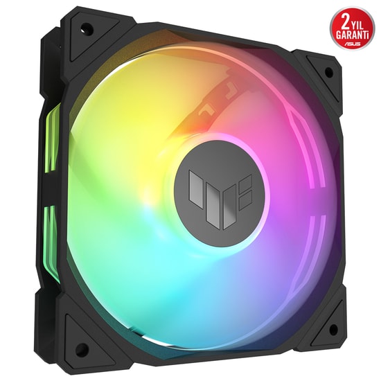 Asus TUF TR120 Reverse 3Parça Siyah Kasa Fanı - 120mm ARGB, Üçlü Paket, 28 dB, 90DA00L1-B09020 Fan ve Soğutucu