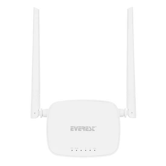 Everest EWR-301 300Mbps Access Point Router - WiFi 4, 300Mbps 2.4GHz, 4 Port, Menzil Genişletici, 2 Antenli