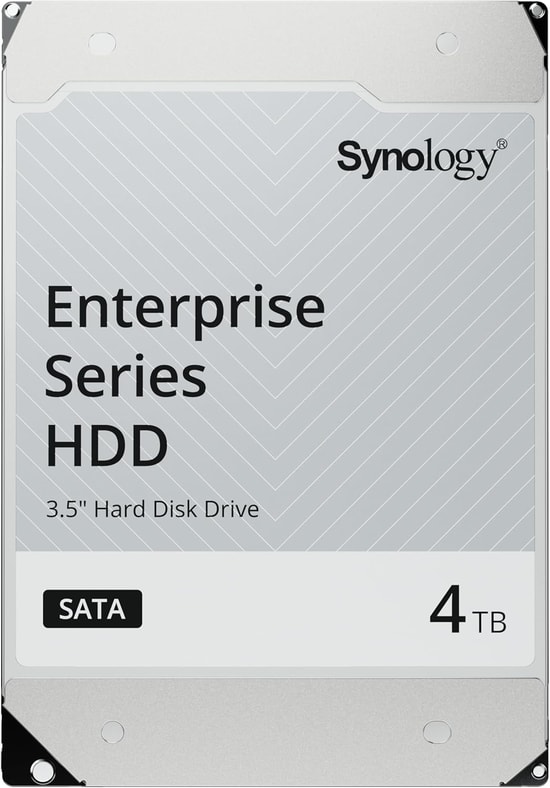 Synology HAT5320-4T 4TB 7200RPM 3.5" SATA Dahili Harddisk - 256MB Önbellek, Kurumsal Seri, 7/24 Performanslı Disk