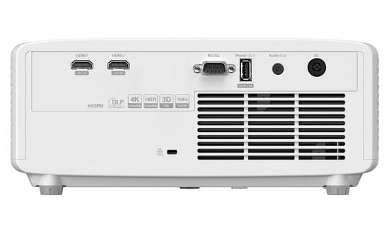 Optoma HZ41HDR Full HD Lazer Projeksiyon Cihazı - 4400 Lümen, 1920x1080, 300.000:1 Kontrast, HDR, 2x HDMI, 15W