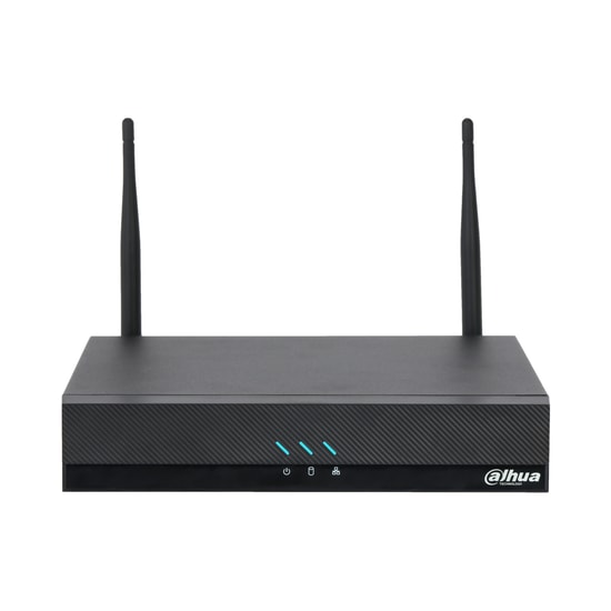 Dahua NVR2104HC-W 4 Kanal 4K Kablosuz NVR Kayıt Cihazı - H.265+, 1x20TB HDD Desteği, Dahili Wifi, 100Mbps, 1U