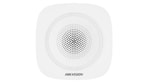Hikvision DS-PS1-I-WE Dahili Tip Kablosuz İç Ortam Siren - 868 MHz, 1.6km Mesafe, AX Pro Serisi, Beyaz Tasarım