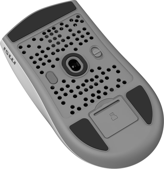 MSI Forge GM340 W White Kablosuz Beyaz Oyuncu Mouse - 12000 DPI, 57g Ultra Hafif, Optik Sensör, WiFi Bağlantı