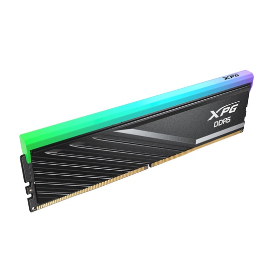 XPG Lancer Blade RGB 8GB DDR5 5600MHz CL46 Ram (AX5U5600C468G-SLABRBK) - Siyah, 288 Pin UDIMM Gaming Bellek