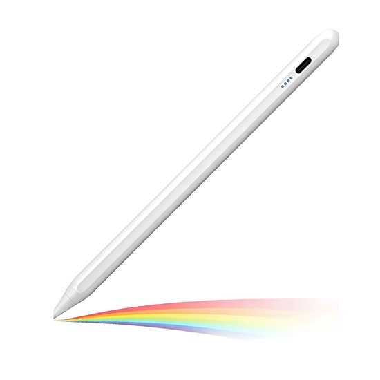 Nettech DJ503-4 Dokunmatik Kalem (NT-118999) - Beyaz, Bluetooth 5.0, 400 mAh Pil, Type-C Şarj, Wireless Bağlantı