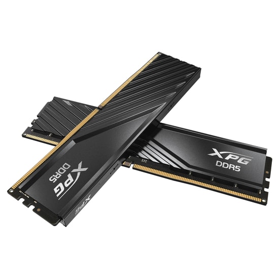 XPG Lancer Blade RGB 32GB (2x16GB) 5600MHz CL46 DDR5 Ram (AX5U5600C4616G-DTLABRBK) - Siyah, Dual Kit Gaming Bellek