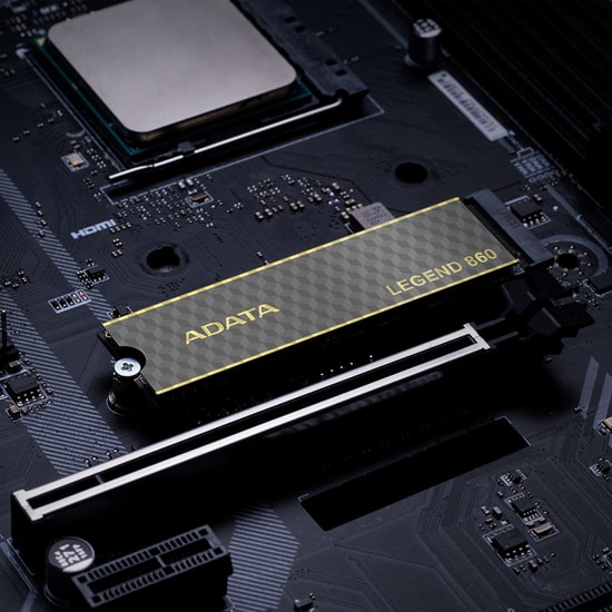 Adata Legend 860 1TB NVMe M.2 2280 SSD (SLEG-860-1000GCS) - 6000/4000 MB/s, PCIe Gen4x4, 3D NAND, Yüksek Performans