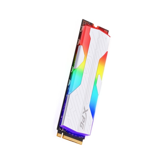 XPG Spectrix S65G 500GB NVMe M.2 SSD (SSPECTRIXS65G-500G-CI) - 5000/2700 MB/s, PCIe Gen4, 2280 RGB SSD Disk