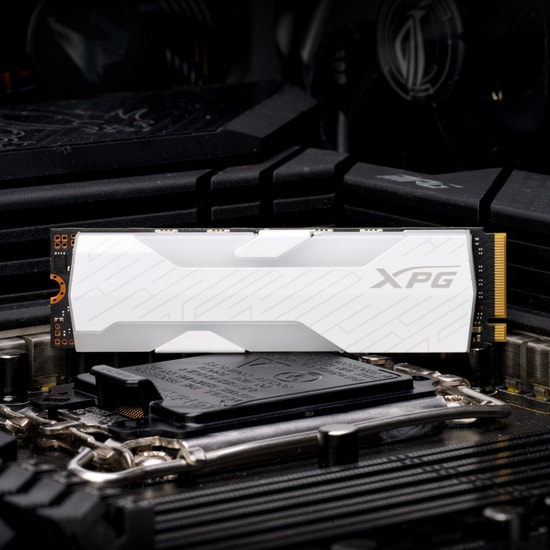 XPG Spectrix S65G 500GB NVMe M.2 SSD (SSPECTRIXS65G-500G-CI) - 5000/2700 MB/s, PCIe Gen4, 2280 RGB SSD Disk