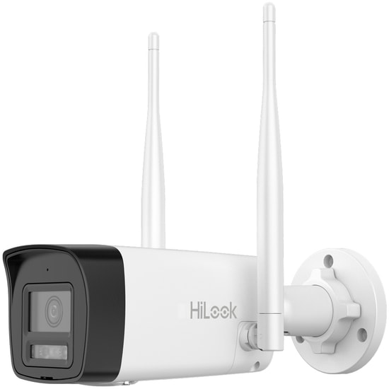 HiLook IPC-B120HA-LDF/W(B) 2MP Wi-Fi 6 Bullet Kamera - 2.8mm Lens, 30m Akıllı Işık, Çift Yönlü Ses, İnsan Algılama