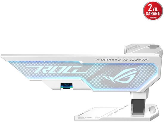 Asus ROG Herculx Beyaz Ekran Kartı Tutucu (ROG-HERCULX-WHITE-VGA-HOLDER) - Güçlü Kartlar İçin Kolay Kurulumlu Aparat
