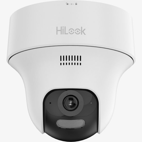 HiLook IPC-F120-LIDF/W(B) 2MP Wi-Fi Turret Kamera - 2.8mm Lens, Akıllı Hibrit Işık, Çift Yönlü Ses, İnsan Algılama
