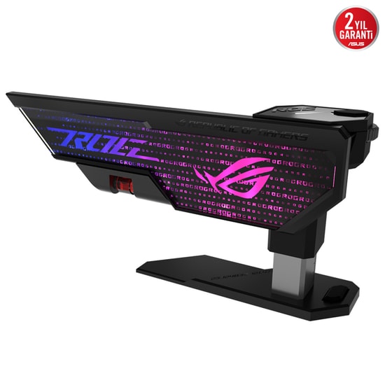 Asus ROG Herculx Siyah Ekran Kartı Tutucu (ROG-HERCULX-SIYAH) - Güçlü Kartlar İçin Kolay Kurulumlu Grafik Aparatı
