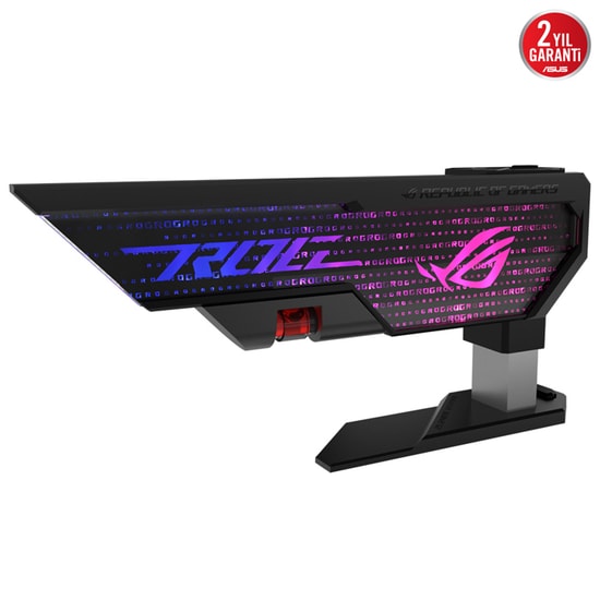 Asus ROG Herculx Siyah Ekran Kartı Tutucu (ROG-HERCULX-SIYAH) - Güçlü Kartlar İçin Kolay Kurulumlu Grafik Aparatı
