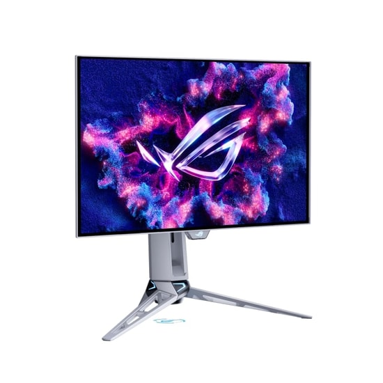 Asus ROG Swift OLED PG27AQWP-W 26.5 target= 540Hz 0.02ms Tandem OLED Oyuncu Monitörü - 2K QHD, Dual Mode, G-Sync, Pivot