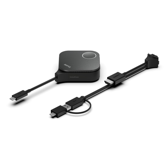 BenQ WDC15 4K Kablosuz Sunum Cihazı (WDC15) - Type-C, HDMI, Tak-Çalıştır, WiFi 1080P Görüntü Aktarım Sistemi
