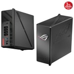 Asus ROG Strix GS-BE18000 Tri-Band WiFi 7 Gaming Access Point Router - BE18000, 8 Port, 8 Anten, AiMesh, RGB