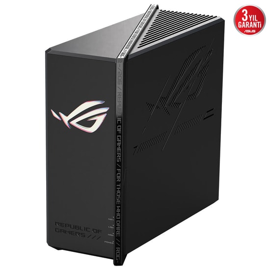 Asus ROG Strix GS-BE18000 Tri-Band WiFi 7 Gaming Access Point Router - BE18000, 8 Port, 8 Anten, AiMesh, RGB