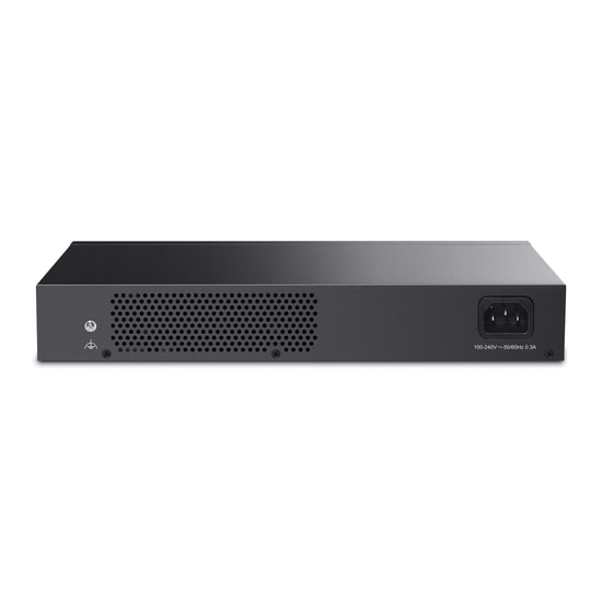 Mercusys MS116GS 16 Port 10/100/1000Mbps Gigabit Switch - 1U 13 inç Rackmount Çelik Kasa, Fansız Sessiz Tasarım