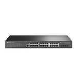 TP-Link Omada SG3428X JetStream L2+ Yönetilebilir Switch - 24 Port Gigabit, 4x 10G SFP+ Yuvası, Statik Yönlendirme