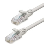 Hadron HDX5054 CAT6 Ethernet Kablosu 1.5 Metre Beyaz - 1000Mbps, RJ45 Konnektör, Plastik Yapı, Patch Kablo