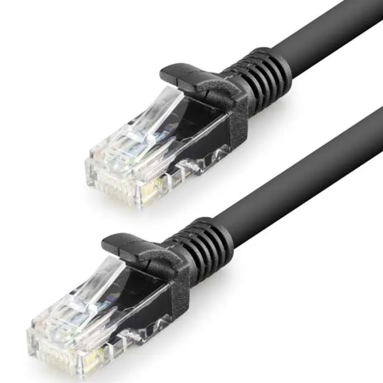 Hadron HDX5073 CAT6 Ethernet Kablosu 10 Metre Siyah - 1000Mbps, 250MHz, RJ45 Konnektör, Plastik Yapı, Patch Kablo