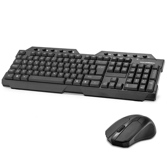 Hadron HD842 Kablosuz Klavye Mouse Seti - Siyah, 2.4GHz Wireless, Türkçe Q, 1000 DPI Optik, Multimedya Tuşlu