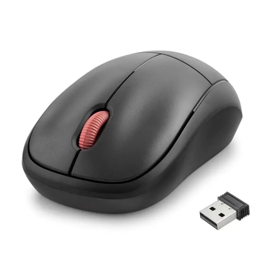 Hadron ND3409 Siyah Kablosuz Optik Mouse (NT-119024) - 1000 DPI, Bluetooth ve Wireless Bağlantı, 24 Ay Garanti